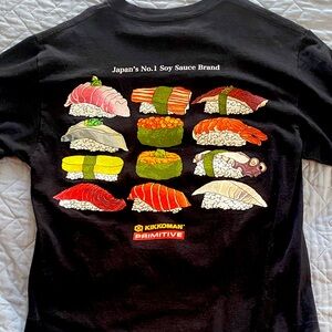 Primitive Black Sushi Graphic Tee